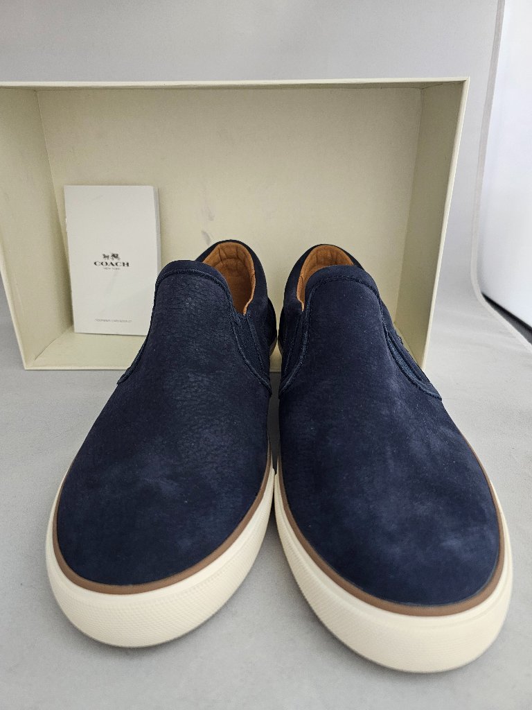 Coach Men's Powers Nubuck Men's Shoes! New In Box!